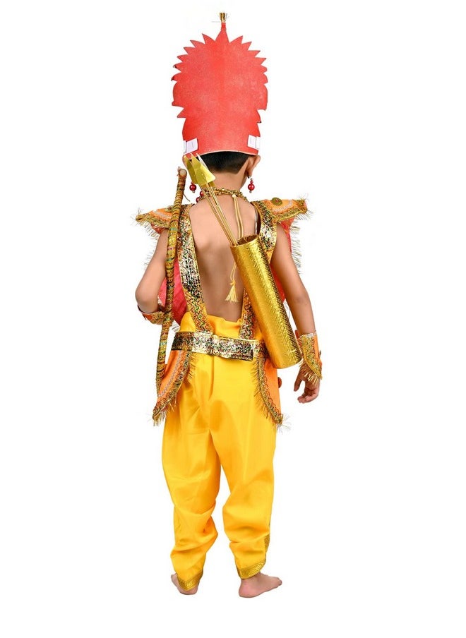 BookMyCostume BookMyCostume Shri Ram Hindu God King Ramlila Mythology Kids & Adults Fancy Dress Costume 8-10 years  - Image 2