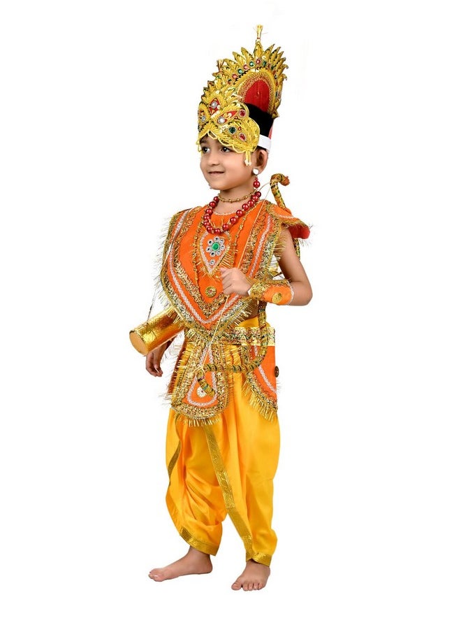 BookMyCostume BookMyCostume Shri Ram Hindu God King Ramlila Mythology Kids & Adults Fancy Dress Costume 8-10 years  - Image 3