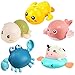 ZHFUYS Bath ToyCute Animal Clockwork Bathtub Swimming Pool ToyBaby Bath Toys for Toddlers 13 Boys Girls Water Bath Toy Set5 Pack - Image 4