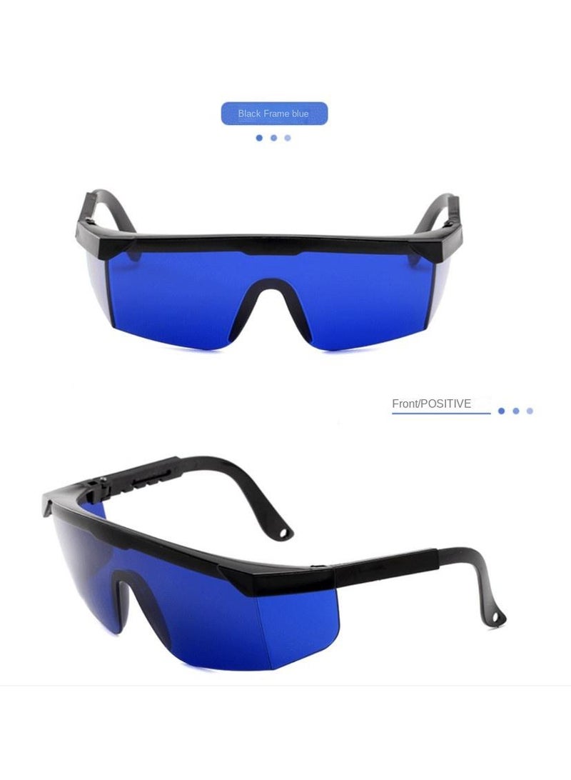 1-Pieces Laser Protective Eye Glasses Lab Goggles Blue - Image 1