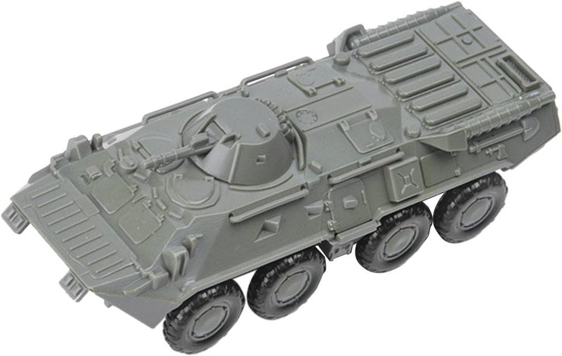 klarako Plastic 4D Model 1:72 Armoured Vehicle Tank Play Micro Landscape Building Model Educational Toy Keepsake - Image 1