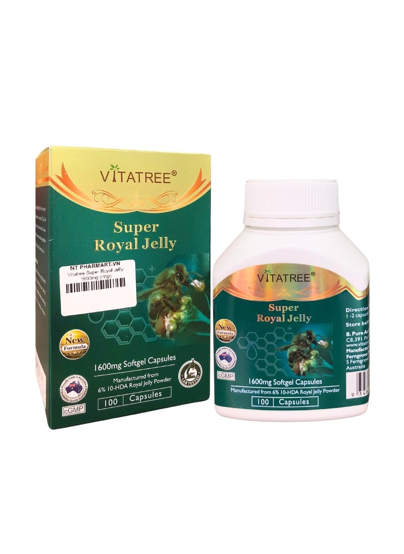 Vitatree Super Royal Jelly 1600mg 100 Capsules - pzsku/Z2E8D1FB52442E2D4C03AZ/45/_/1737613462/05dfbc9c-3e2c-4230-8c76-819d2b821d6b