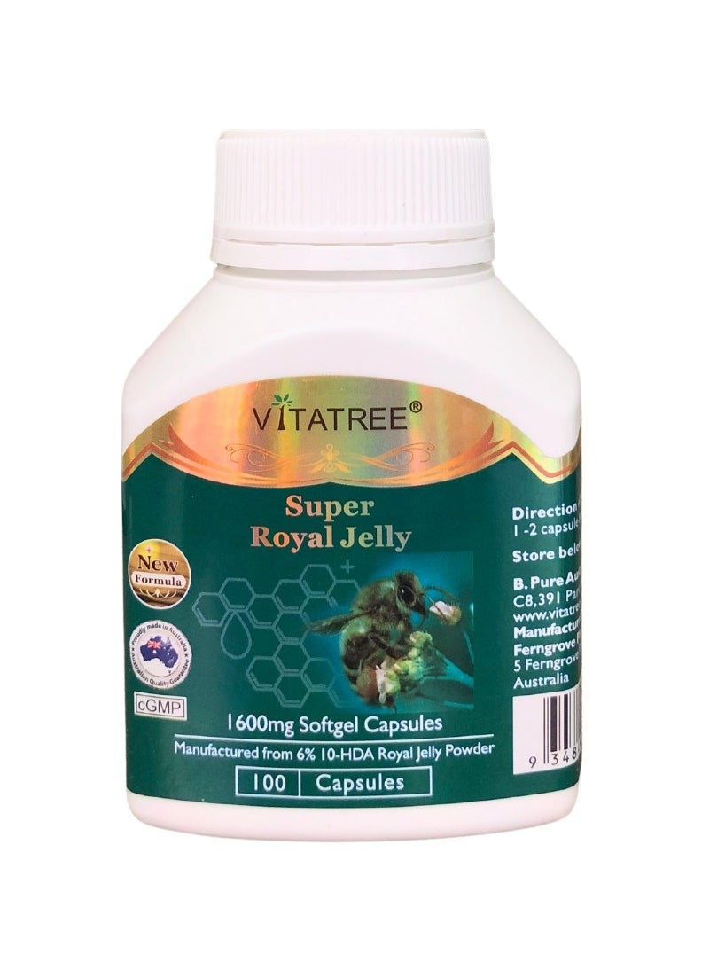 Vitatree Super Royal Jelly 1600mg 100 Capsules - pzsku/Z2E8D1FB52442E2D4C03AZ/45/_/1737613473/7141b303-7c83-4515-8197-5764526bafb5