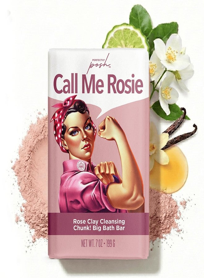 Perfectly Posh - Call Me Rosie - Rose Clay Cleansing Bath Bar - 199 g - Image 1