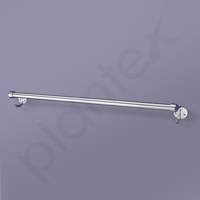 Plantex Stainless Steel Towel Hanger for Bathroom/Towel Rod/Bar/Bathroom Accessories(24 Inch-Chrome) - Image 4