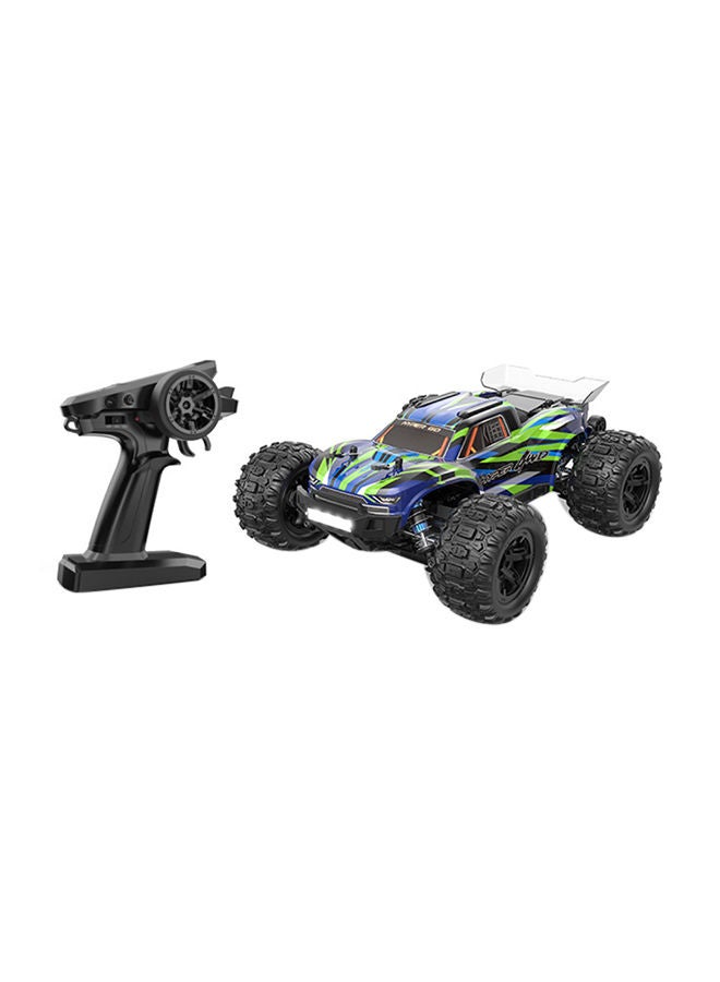 Mjx Rc Hobby Grade Truck 1:16 Scale Radio Controlled Off-Road Electronic Monster Rtr All Terrain Green  - Image 1
