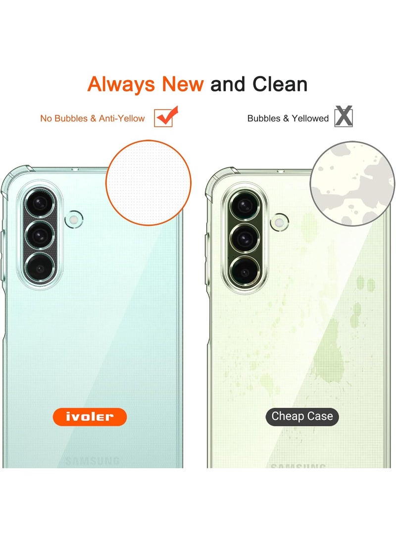 Shockproof Clear Case Compatible with Samsung Galaxy A16 5G