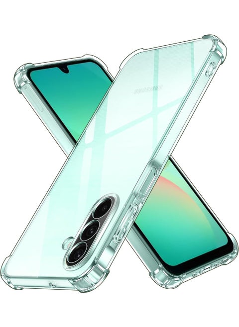 Shockproof Clear Case Compatible with Samsung Galaxy A16 5G