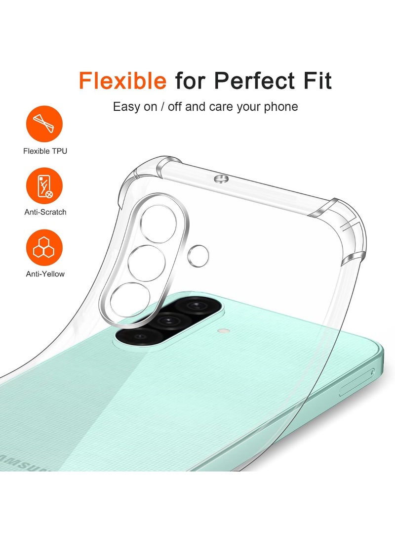 Generic Shockproof Clear Case Compatible with Samsung Galaxy A16 5G  - Image 2