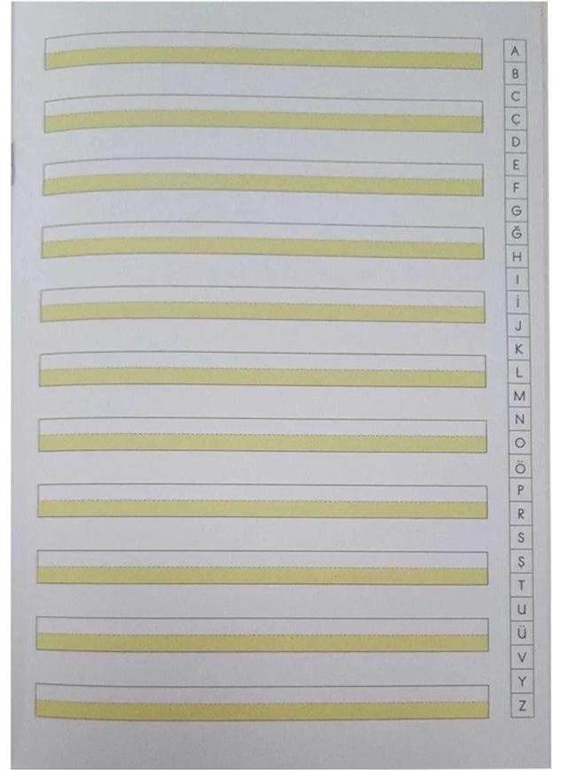 Artlantis New Curriculum Fine Writing Notebook Medium Size 16.5X24 24 Sheets 1 Piece Standard Guide Lined Writing Notebook Suitable for Line Spacing  - Image 2