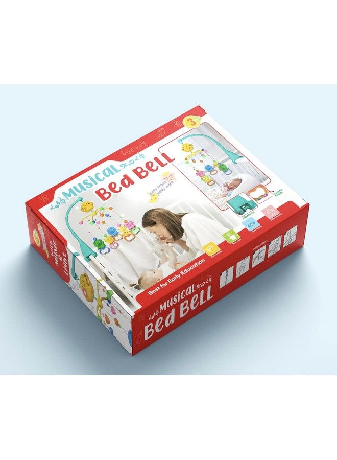 BabyGo رَجّاز حديقة موسيقي ومضيء للأطفال؛ موبايل سرير للمهد؛ جومر لسرير الأطفال؛ عبوة من 1؛ متعدد الألوان - Image 3
