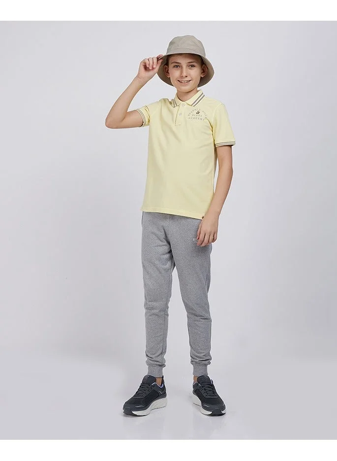 BEVERLY HILLS POLO CLUB  Typographic Print Polo T-shirt for Men | Best Price UAE