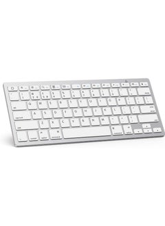 Ultra-Slim Bluetooth Keyboard Compatible with iPad 10.2-inch/ 9.7-inch iPad Air 10.5 iPad Pro 11/12.9 iPad Mini 5/4 iPhone and Other Bluetooth Enabled Devices
