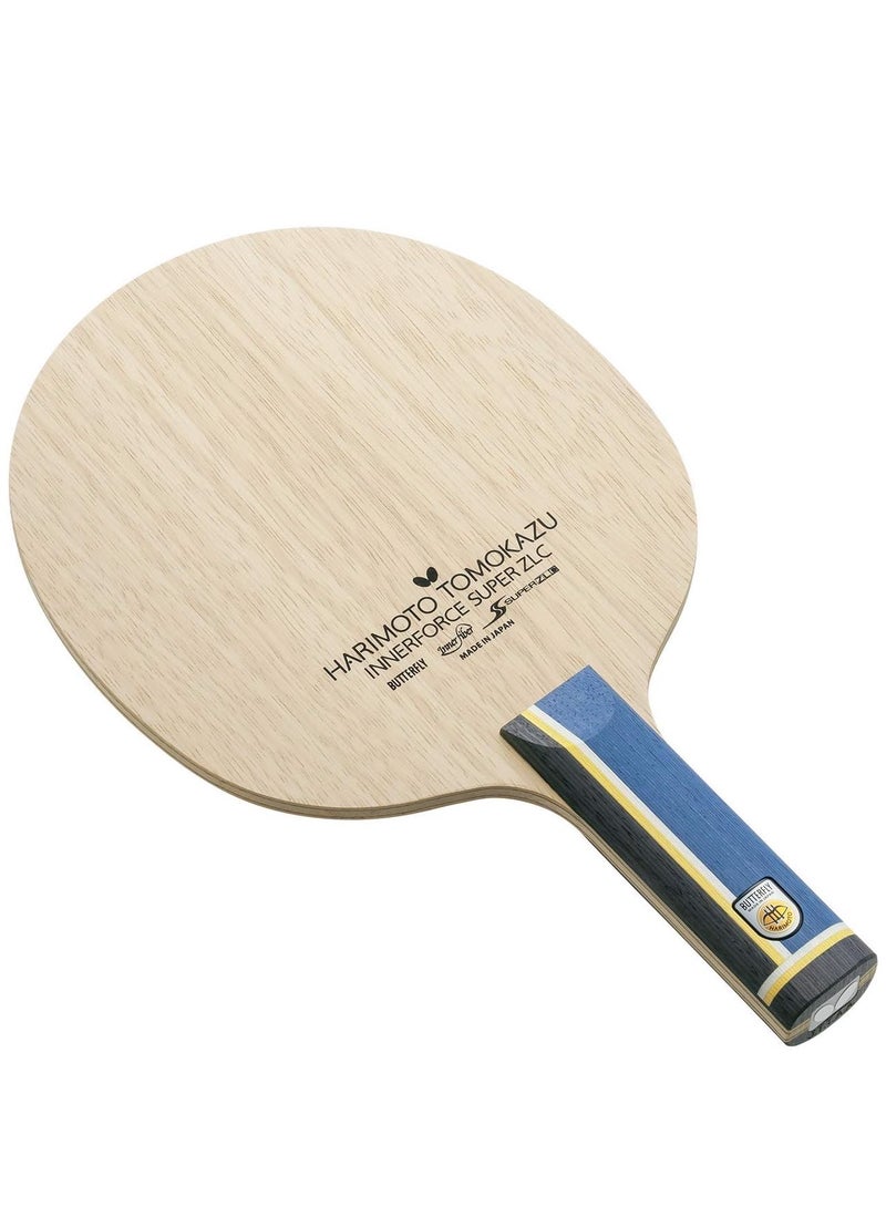 باترفلاي مضرب تنس طاولة Butterfly Harimoto Innerforce Super ZLC احترافي بمقبض ST (مستقيم) صُنع في اليابان - Image 1