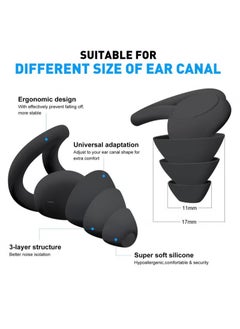 Generic Ear Plugs for Sleeping Noise Cancelling, Super Noise Cancelling for Sleeping, Snoring, Work, Travel, and All Loud Events  - Image 5