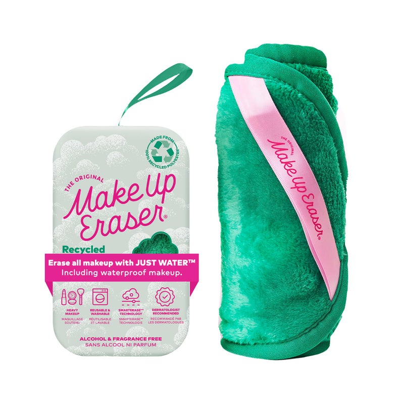 Makeup Eraser The Original MakeUp Eraser PRO, Effortlessly Remove All Makeup Using Only Water, Including Waterproof Mascara, Eyeliner, Foundation, Lipstick, Sunscreen,and More! Green, 1ct. - Image 1