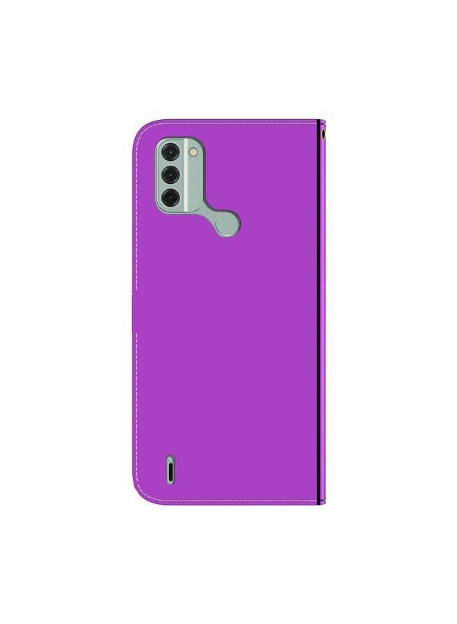 S-TOP Case For Nokia C31 Imitated Mirror Surface Leather Phone Case - Image 3