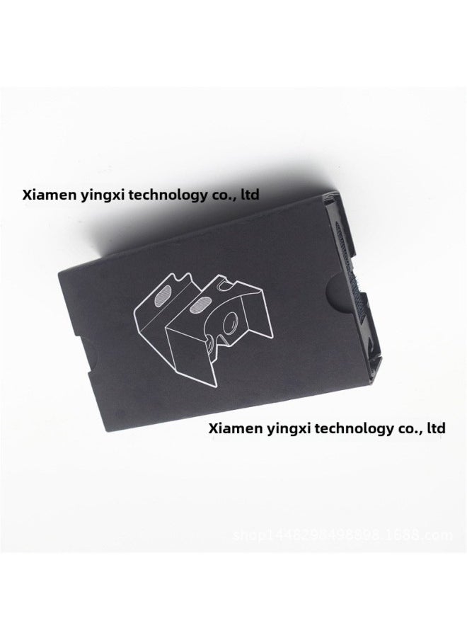 Generic Vr Glasses Google Carton 2 Generation Vr Carton Vrbox 3D Virtual Reality Glasses Source Manufacturers-Color:Black  - Image 1