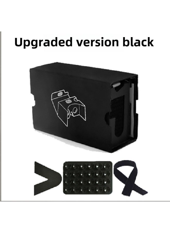 Generic Vr Glasses Google Carton 2 Generation Vr Carton Vrbox 3D Virtual Reality Glasses Source Manufacturers-Color:Black  - Image 4