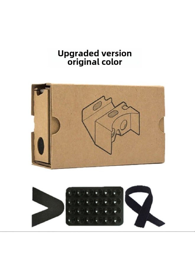 Generic Vr Glasses Google Carton 2 Generation Vr Carton Vrbox 3D Virtual Reality Glasses Source Manufacturers-Color:Black  - Image 3