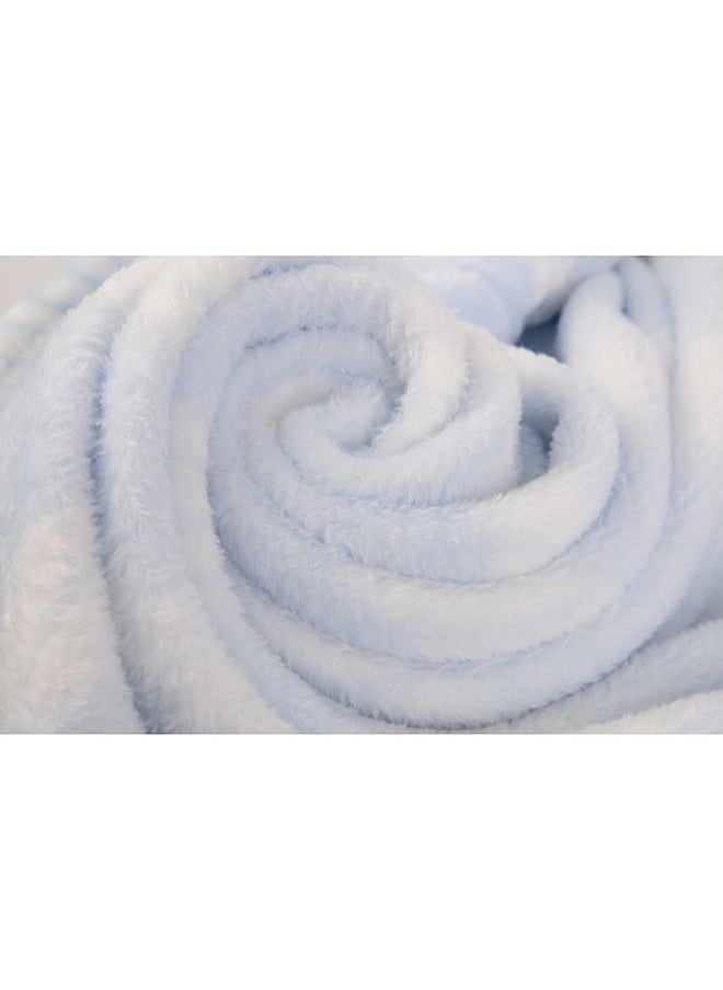 hudson baby Plush Blanket And Toy Blue Whale  - Image 5