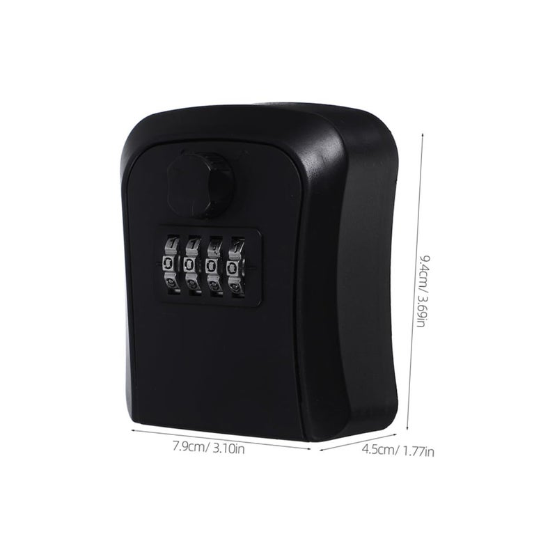 3 Pcs Wall Mounted Key Lock Box Security Key Holder Code Lock Outdoor - Image 3