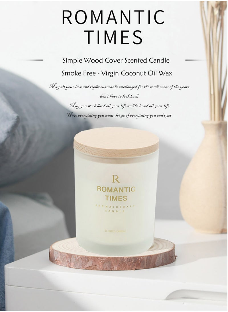 ROMANTIC TIMES Essential Oil Scented Candle Household Soy Wax Scented Mosquito Repellent Gift Scented Candle  - Image 2