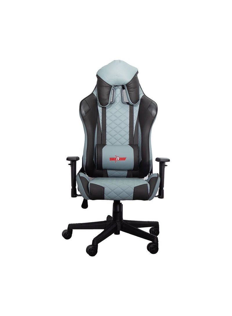 HUIMEI Huimei 1709-C01 Gaming Chair Grey Color - Image 2