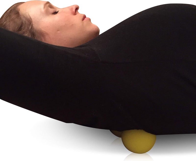 HealPT محفز النقطة الثابتة لتخفيف صداع التوتر بكرة تدليك الفول السوداني للعلاج القحفي العجزي - Image 5