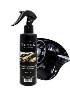 FAYFA Car Dashboard Polish & Cleaner Spray - 8 Fl. Oz | Restores Shine, Deep Cleans, and Provides Long-Lasting Protection for Car Dashboards and Interiors  - Image 1