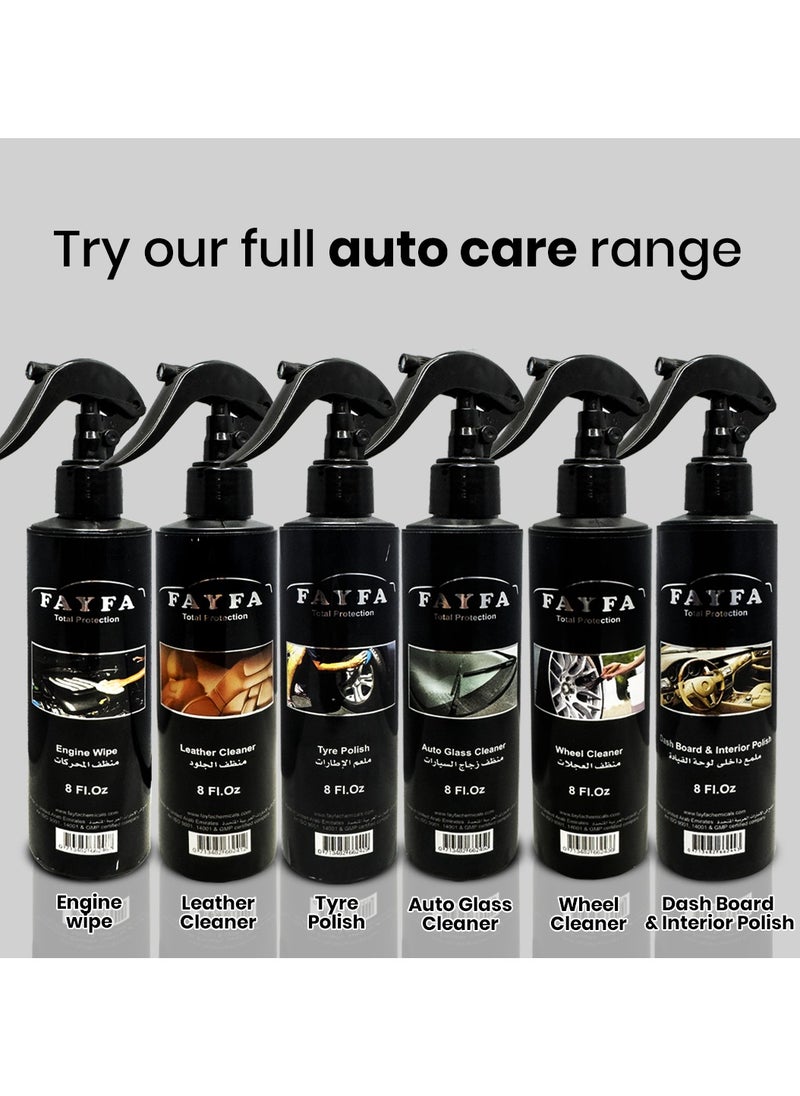 FAYFA Car Dashboard Polish & Cleaner Spray - 8 Fl. Oz | Restores Shine, Deep Cleans, and Provides Long-Lasting Protection for Car Dashboards and Interiors  - Image 5