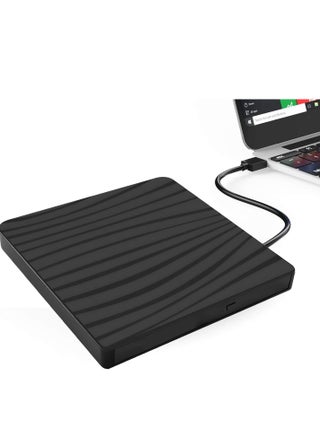External CD DVD Drive, USB 3.0 Portable CD/DVD +/-RW Burner Rewriter DVD Player for Laptop Slot-in CD Disc Drive for Window for Mac OS for Linux for Vista - pzsku/Z2E8EC6BFA13373E5C830Z/45/_/1718846334/3ce9ac42-4e7d-428c-805a-604f8fd5ee9e