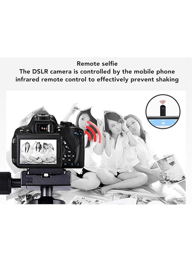 Universal Mini Smartphone IR Remote, محول وحدة التحكم للهاتف الذكي الاندرويد, التحكم العالمي بالأشعة تحت الحمراء الصغيرة كل في تلفزيون مكيف الهواء الواحد, دي في دي, STB, AC والأجهزة الذكية, نوع C, أسود - Image 2