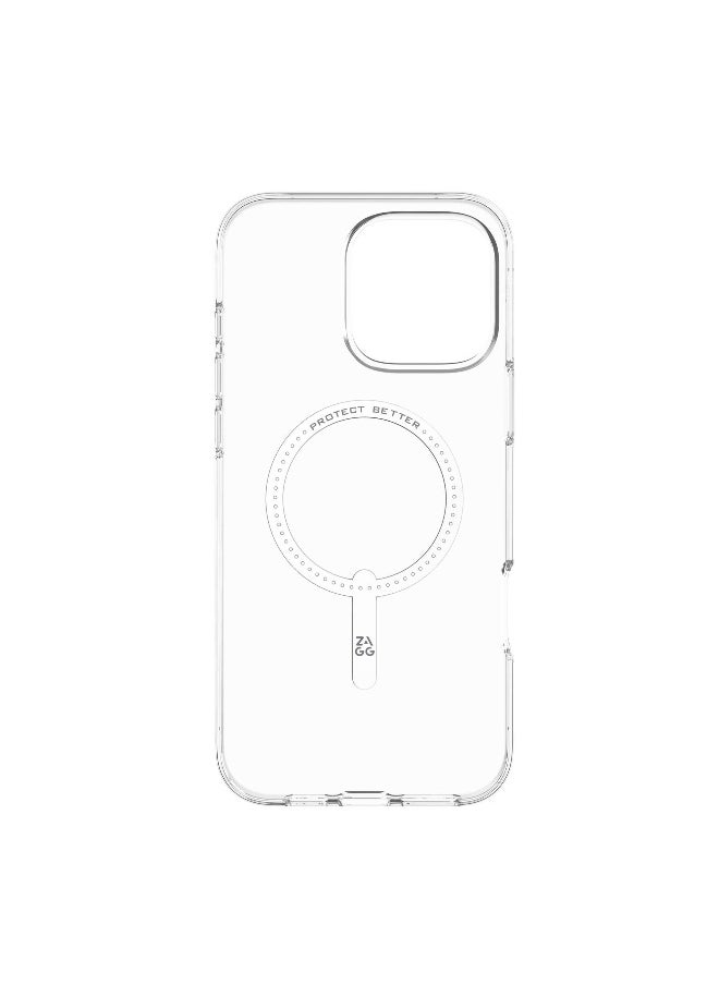 ZAGG - Lite Snap Case for iPhone 16 Pro Max Clear - Image 1