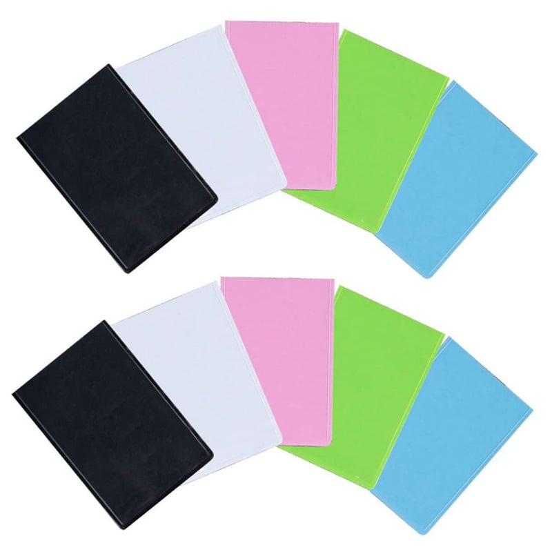 10 Pcs Magnetic Photo Frames Refrigerator Picture Holders Decorative Magnetic Pockets For Kitchen Fridge Reusable Photo Display Home Office Mixed Colors - Image 2