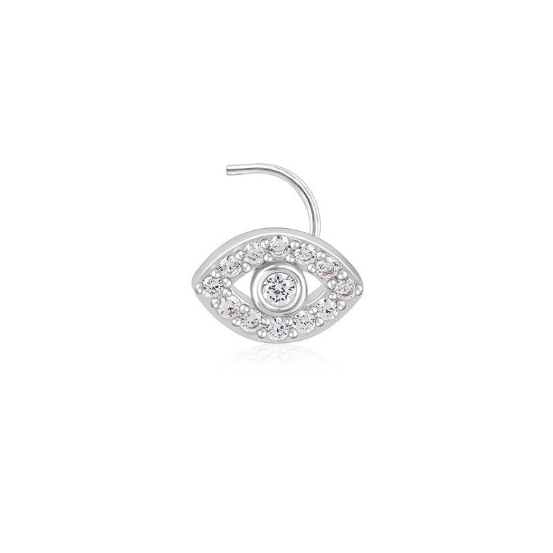 TOUCH925 Store Silver Nosepin | Waterproof and Anti-Tarnish | Pure 925 Silver Jewellery for Women | Gift for Women and Girls | Birthday and Anniversary Gift for Wife - Image 1