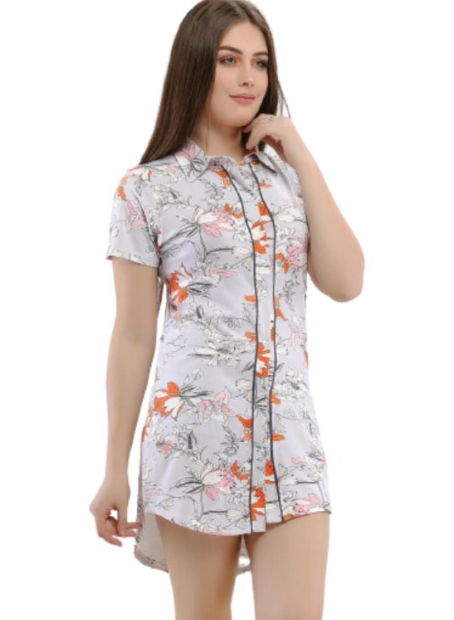 جنة فستان نوم قطن