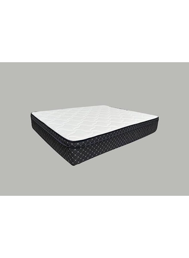 Homegenie White Premium Pocket Spring Mattress With Memory Foam Super King Size (200Cm X 200Cm) - Image 1