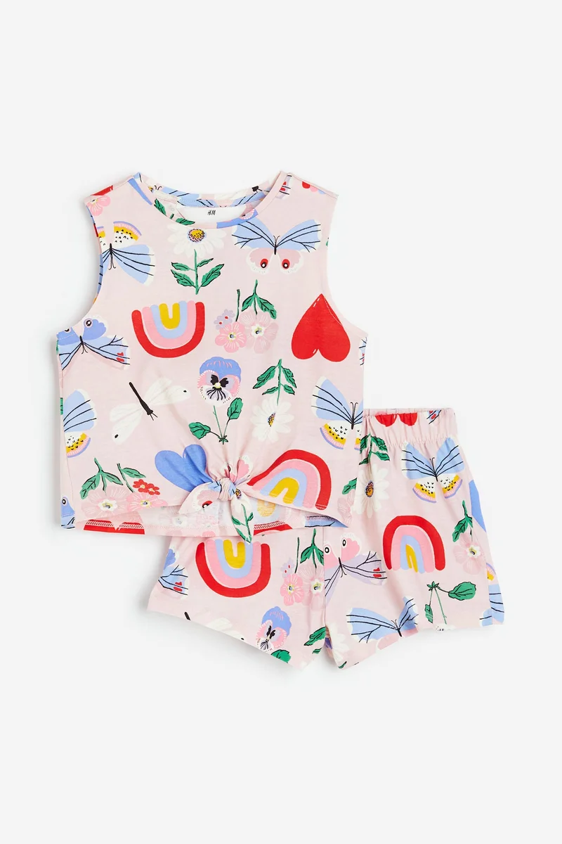 اتش اند ام 2-piece cotton set