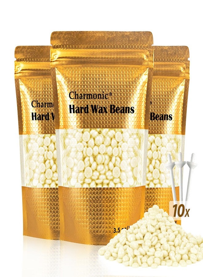 Charmonic 300g Wax Nose Wax Kit, Nose Hair Wax with 10 Waxing Sticks, Quick & Painless Nose Hair Waxing Kit for Men and Women Used at Least 50 Times Usage - Image 1