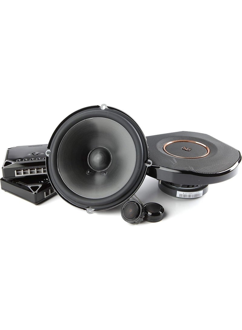 Infinity REF-6530CX Reference 6.5 Inch 2-Way Component Car Speaker System with External Crossovers – High Power, Clear Sound, Premium Car Audio Upgrade - Image 1