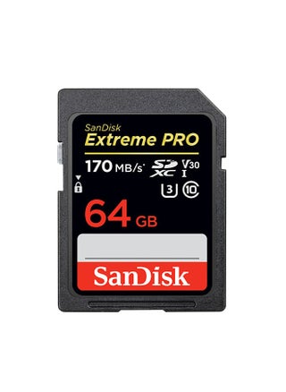 Genuine   Extreme Pro SDXC UHS-1 64GB SD Card  U3 C10 V30 4K Memory Card Super Fast Speed 170MB/s Read 90MB/s Write - pzsku/Z2E8F77F07D340D9013E5Z/45/_/1680249675/1ba4310a-ecbd-4c5e-9486-b15de7189ef7