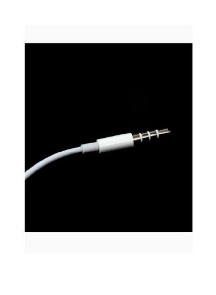 Discover the ultimate audio experience with our White Wired In-Ear Stereo Headphones featuring a built-in microphone. - Image 5