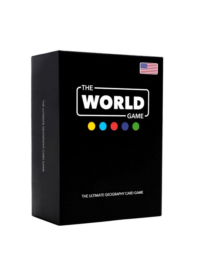 The World Game - Geography Card Game - Educational Games for Kids, Family and Adults - Cool Learning Gift Idea for Teenage Boys & Girls 8-12 with Map - Image 1