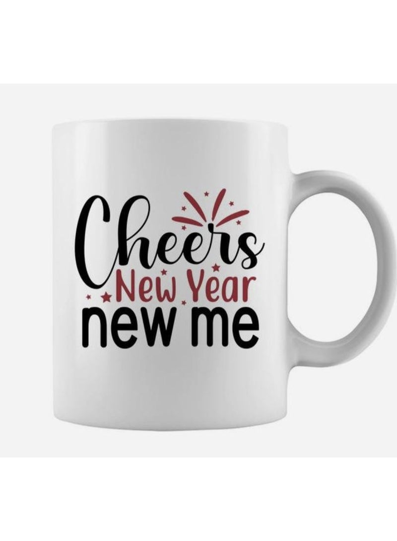 كوب سيراميك فريد من نوعه للشاي أو القهوة، احتفالًا بالعام الجديد وأنا جديد 2026، كوب هدايا