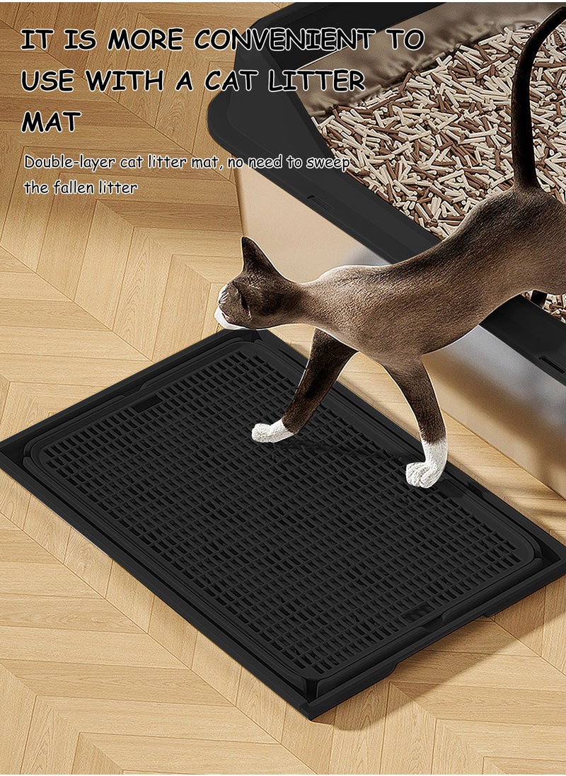 Kidle Stainless Steel Cat Litter Box Metal Cat Litter Box Extra Large Metal Litter Pan with Smooth Corners for Cat  - Image 4