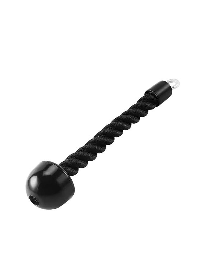 حبل سحب للأسفل بمقبض واحد، ملحق تمرين عضلات ثلاثية الرؤوس لآلات الكابلات، تمرين بكرة الصالة الرياضية من أجل قوة الذراع وقوة القبضة. تدريب العضلة ثلاثية الرؤوس والعضلة ذات الرأسين والظهر والكتفين - Image 1