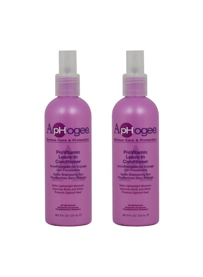ApHogee ProVitamin Leave-In Conditioner 8oz"Pack of 2"