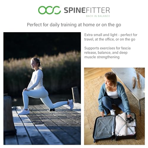SISSEL SPINEFITTER by SISSEL Extension Kit | Extends by 4.7 inches | Ideal for Travel & Office | Fascia Release & Spine Mobilization | Max. User Weight: 330 lbs | Includes Connector & Instructions - Image 4
