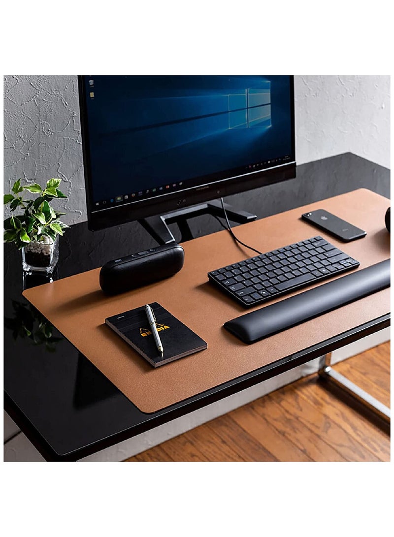 YONK (80x40 Brown)-YONK XXL Gaming Mouse Mat Extended & Extra Large Mouse Pad (80x40 Brown) - Image 3
